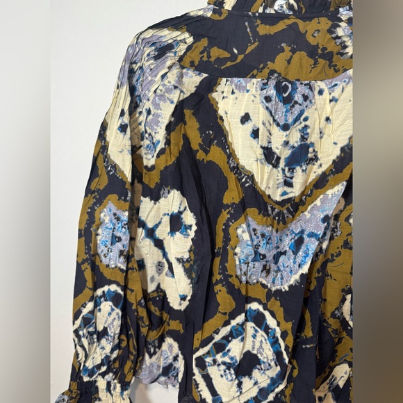 Anthropologie Othilia Blouse with Ruffle Detailing, Size: Large - Picture 5 of 5